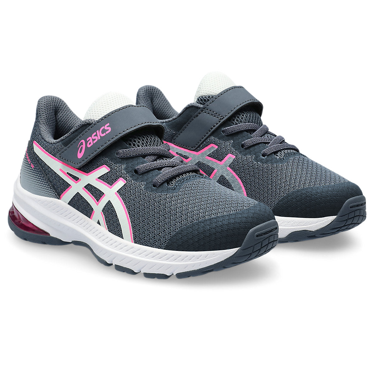 ASICS, GT-1000 12 PRE-SCHOOL, Kids, Tarmac/Pure Aqua(020)