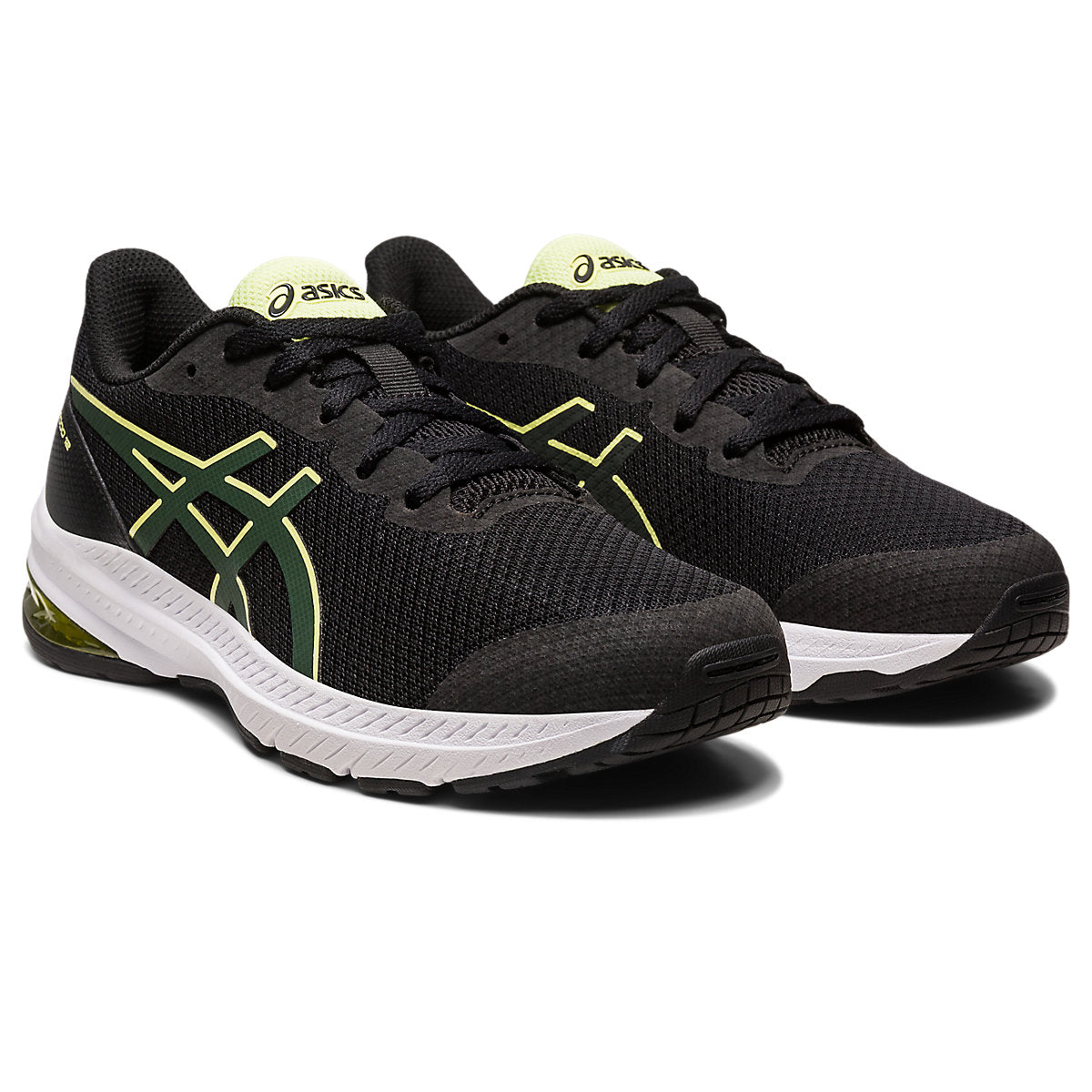 ASICS, GT-1000™ 12 GRADE SCHOOL, Kids, Black/Rain Forest (003)