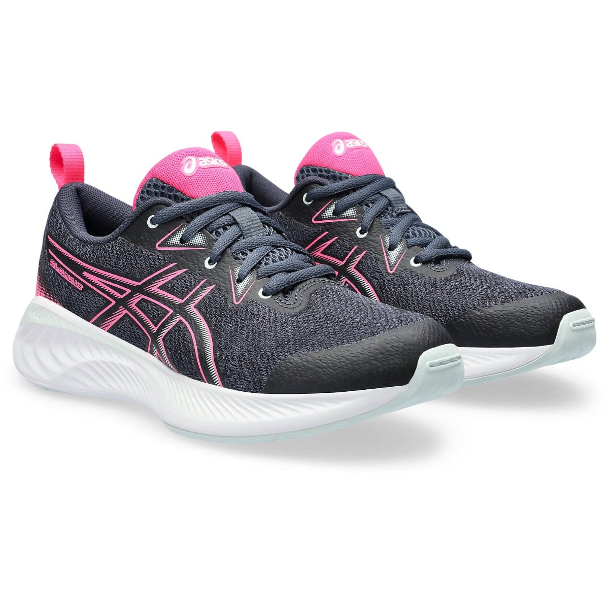 ASICS, GEL-CUMULUS® 25 GRADE SCHOOL, Kids, Tarmac/Hot Pink (020)