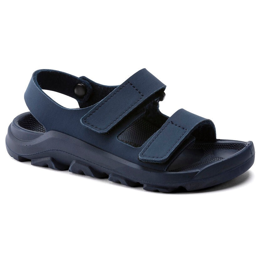 Birkenstock, Mogami Hook & Loop Narrow Width, Kids, Midnight