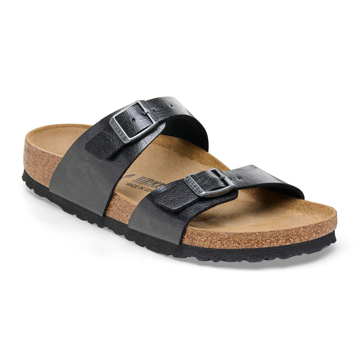 Birkenstock, Sydney Birko-Flor® Wide Width, Women, Graceful Licorice