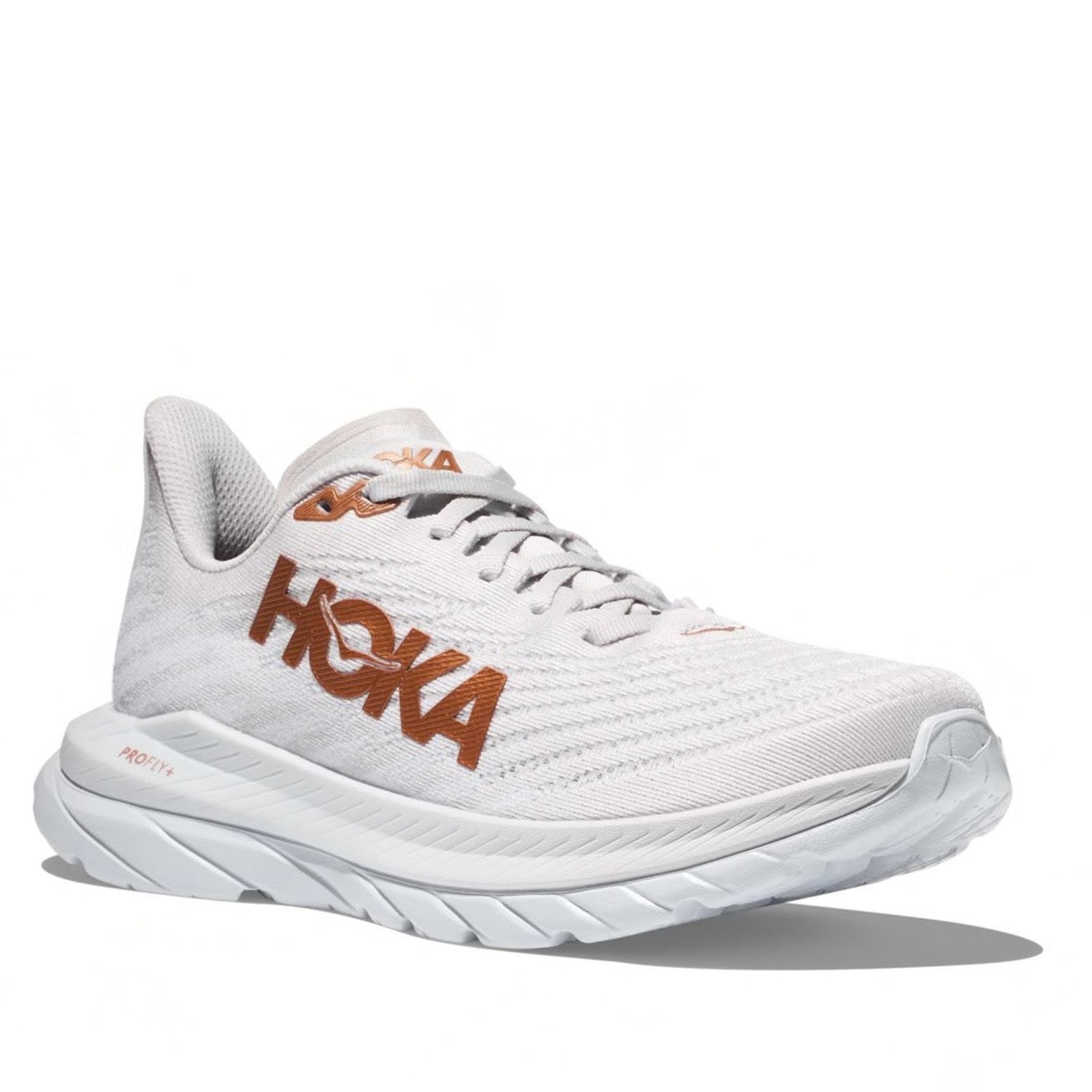 Hoka One One, Mach 5, Women, White / Copper