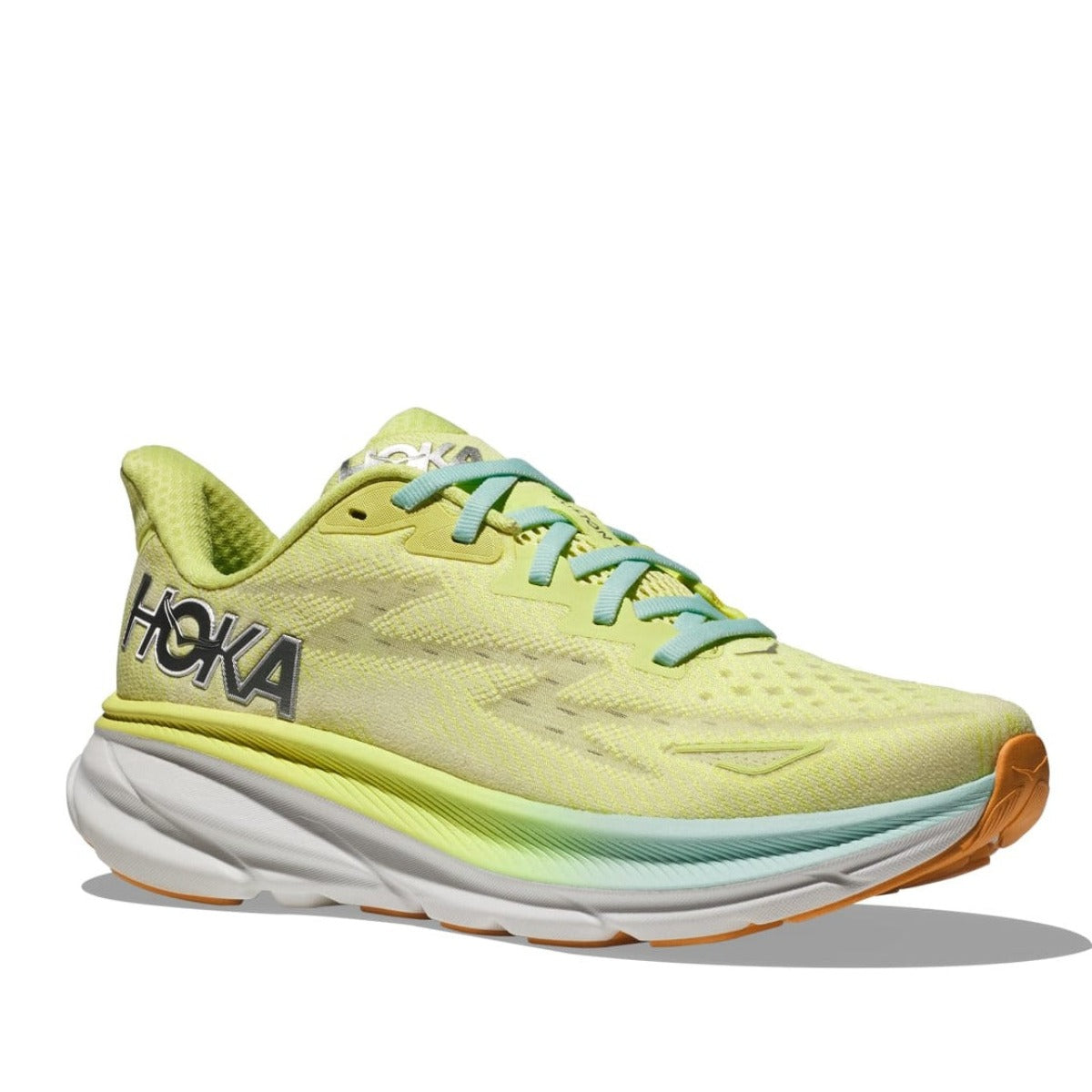 Hoka One One, Clifton 9, Women, Citrus Glow/Sunlit Ocean