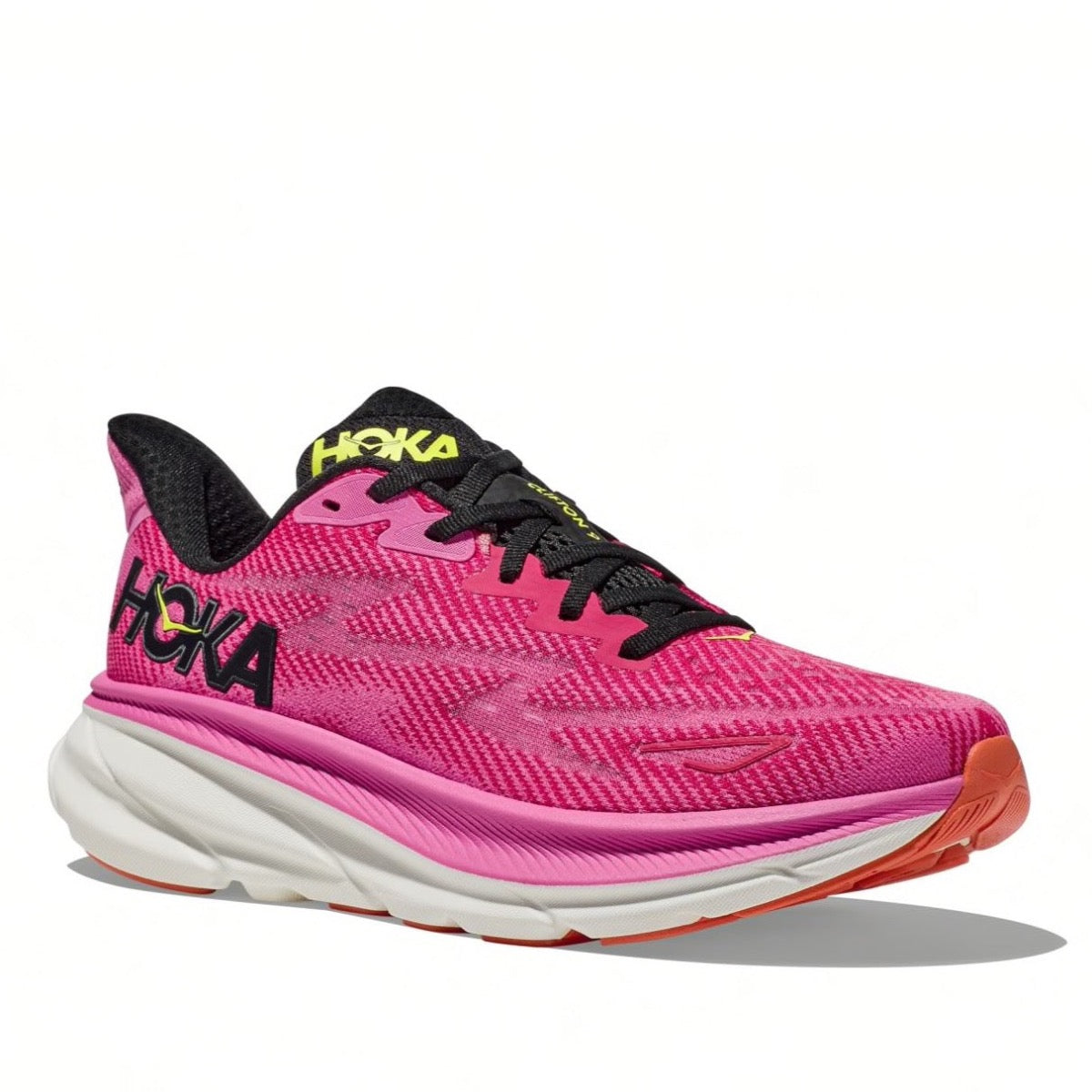 HOKA, Clifton 9, Women's, Raspberry/Strawberry