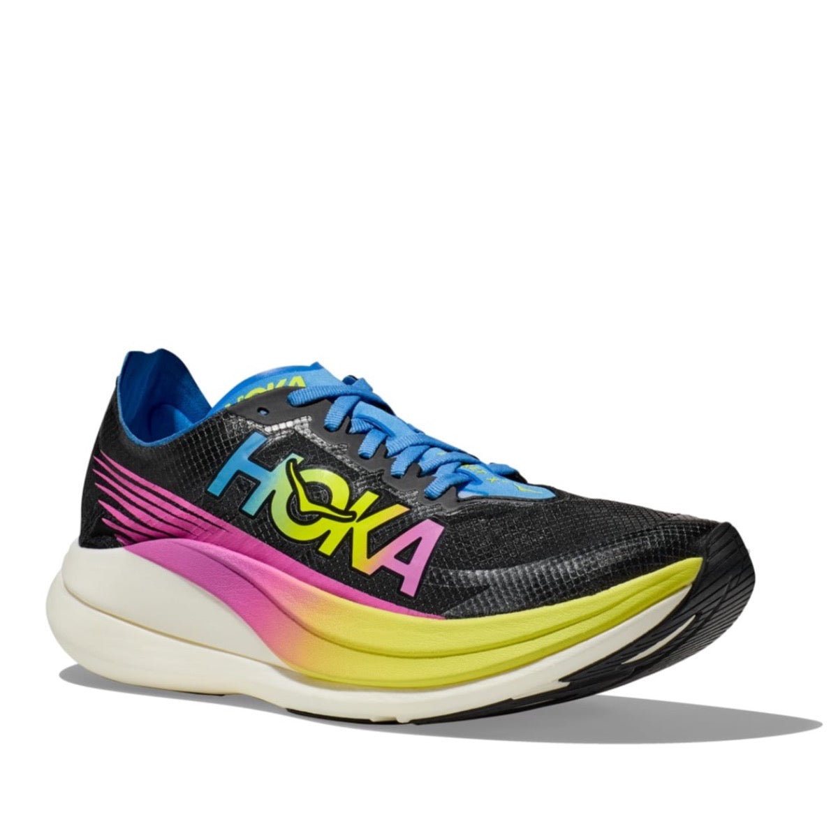 Hoka One One, Rocket X 2, Unisex, Black/Multi 