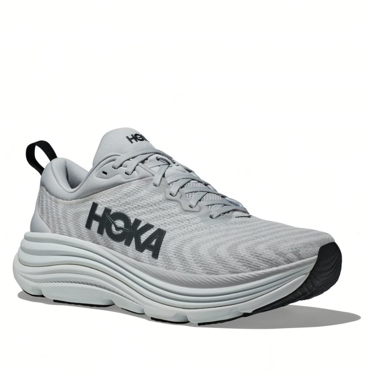 Hoka One One, Gaviota 5, Men, Nimbus Cloud / Steel Wool