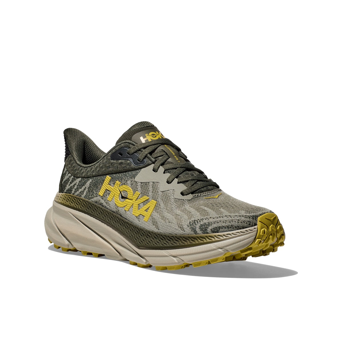 Hoka, Challenger 7, Men's, Olive Haze/Forest Cover