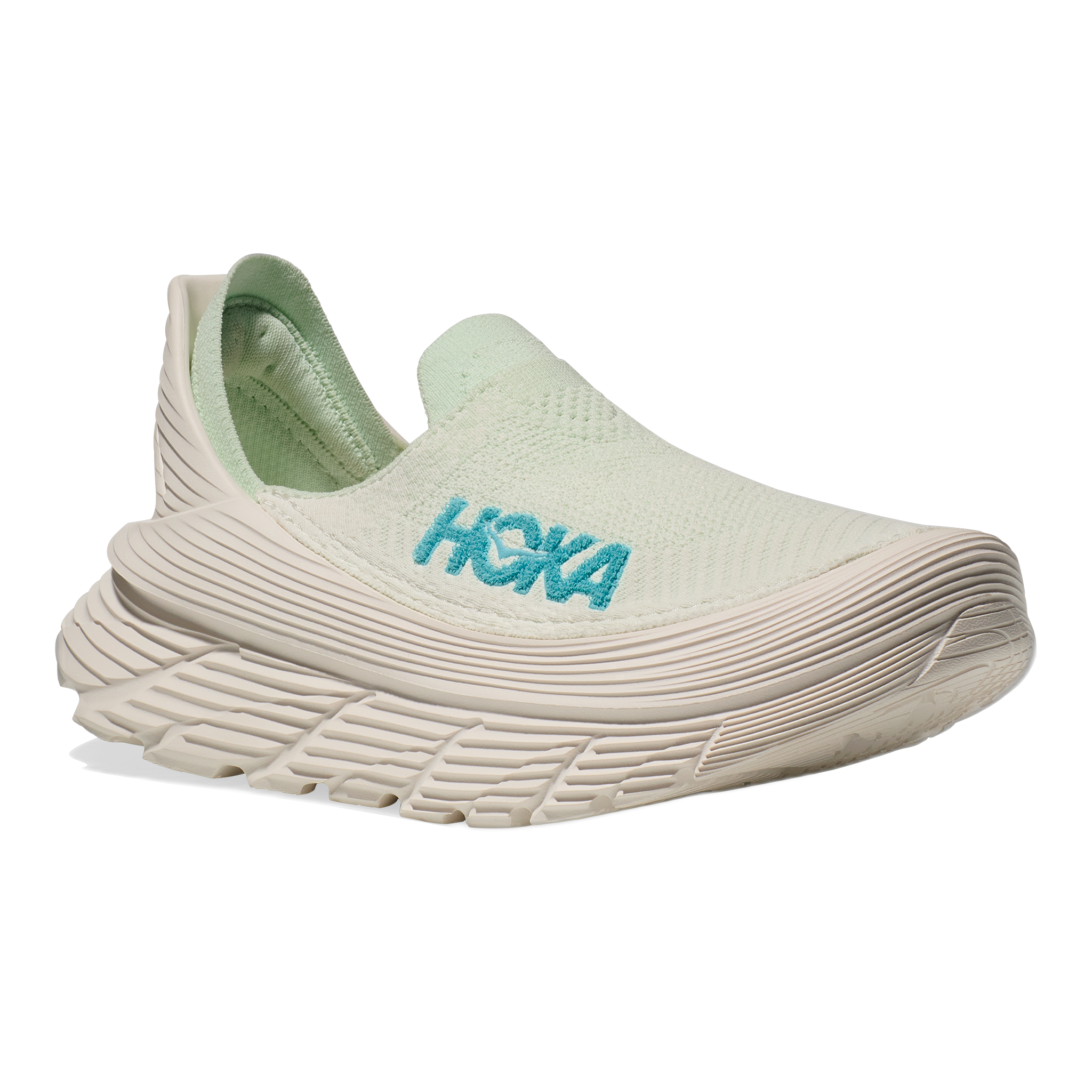 HOKA, Restore TC, Unisex, Frost / Cloudless