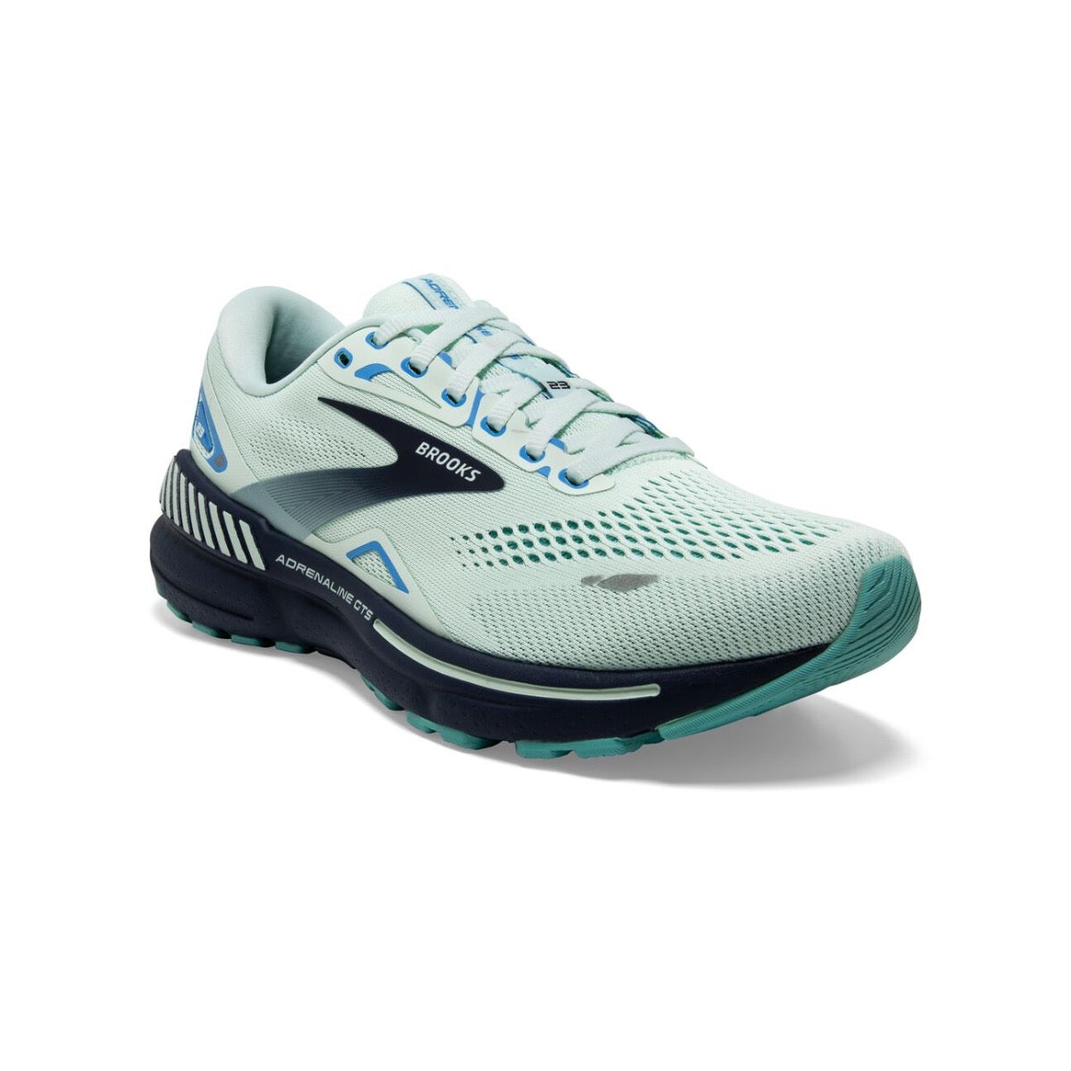 Brooks, Adrenaline GTS 23 Wide, Women, Blue Glass/Nile Blue/Marina