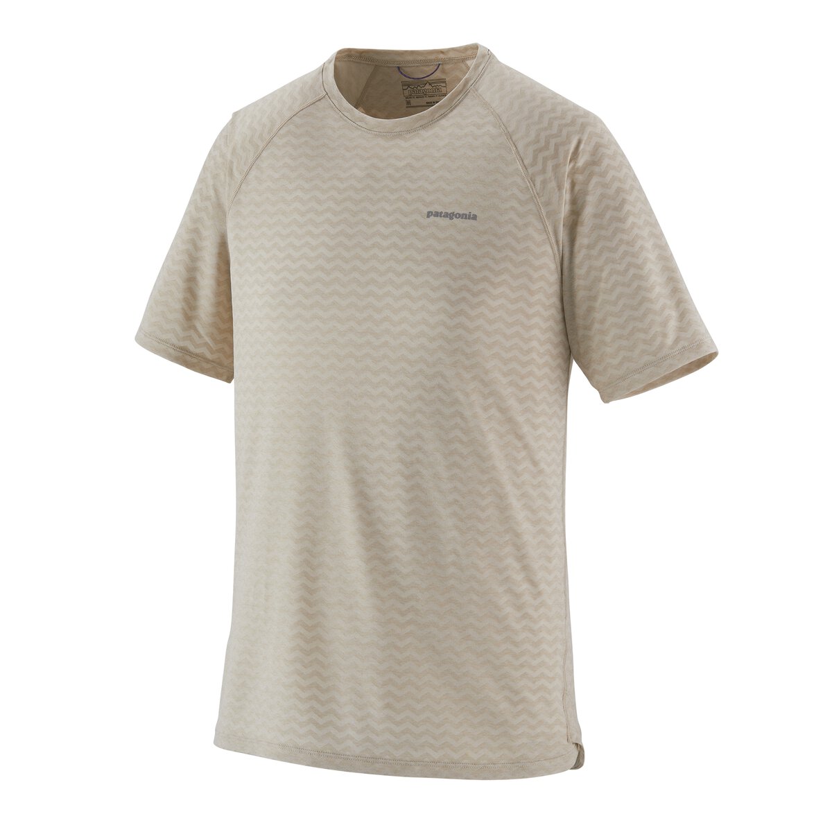 Patagonia, Ridge Flow Running Shirt, Men's, Pumice