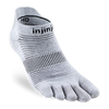 Injinji, Run Original Weight No Show, Unisex, Grey