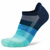 Balega, Hidden Comfort No Show Socks, Unisex, Legion Blue/Light Aqua