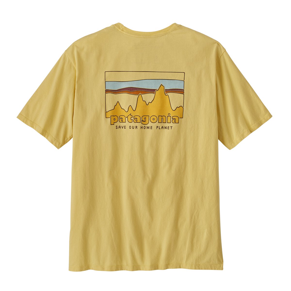 Patagonia, '73 Skyline T-Shirt, Men, Milled Yellow (MILY)