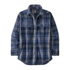 Patagonia, Heavyweight Fjord Flannel Overshirt, Women's, Bristlecone: New Navy