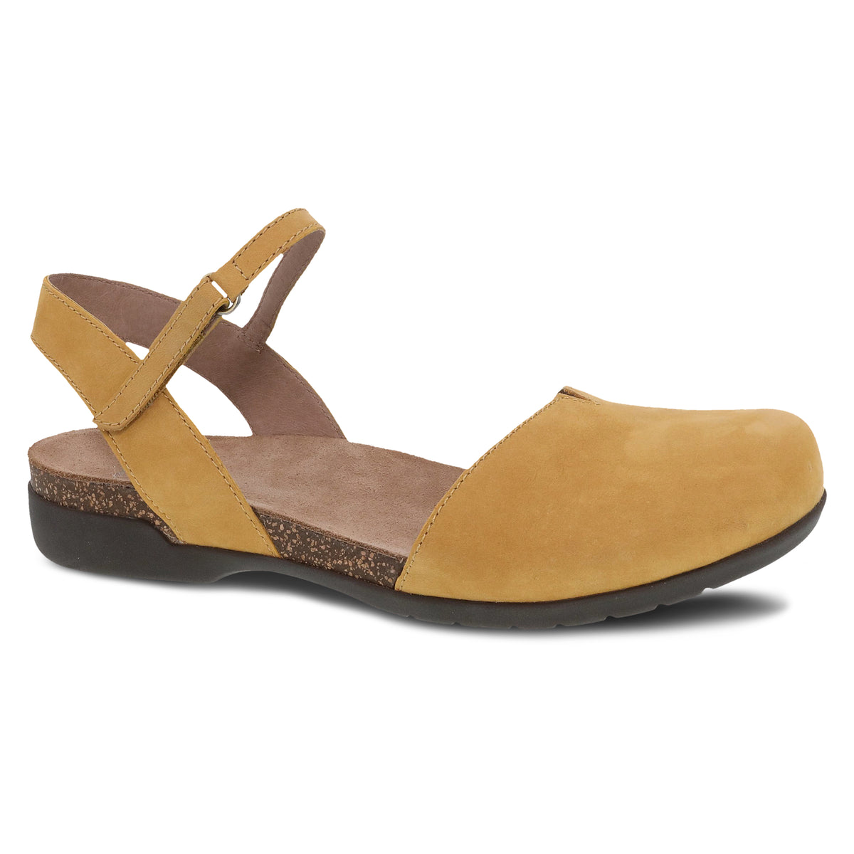 Rowan, Dansko, Women's, Mustard Milled Nubuck