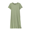 Patagonia, Regenerative Organic Certified™ Cotton T-Shirt Dress, Women, Salvia Green