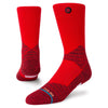 Stance, Icon Sport Crew Medium Cushion, Unisex, Red