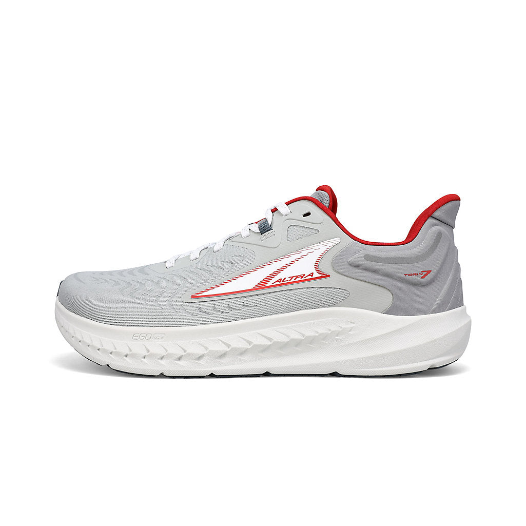 Altra, Torin 7, Men's, Gray/Red