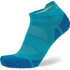 Balega, Blister Resist Light No Show, Unisex, Lake Blue/Lime Punch