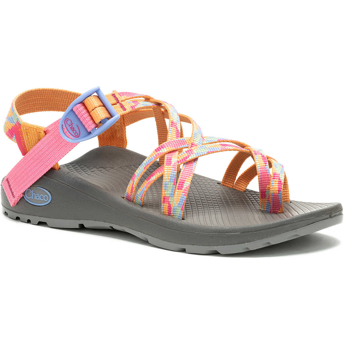 Chaco, ZX/2 Cloud Dual-Strap Cushioned Sandal, Women's. Candy Sorbet