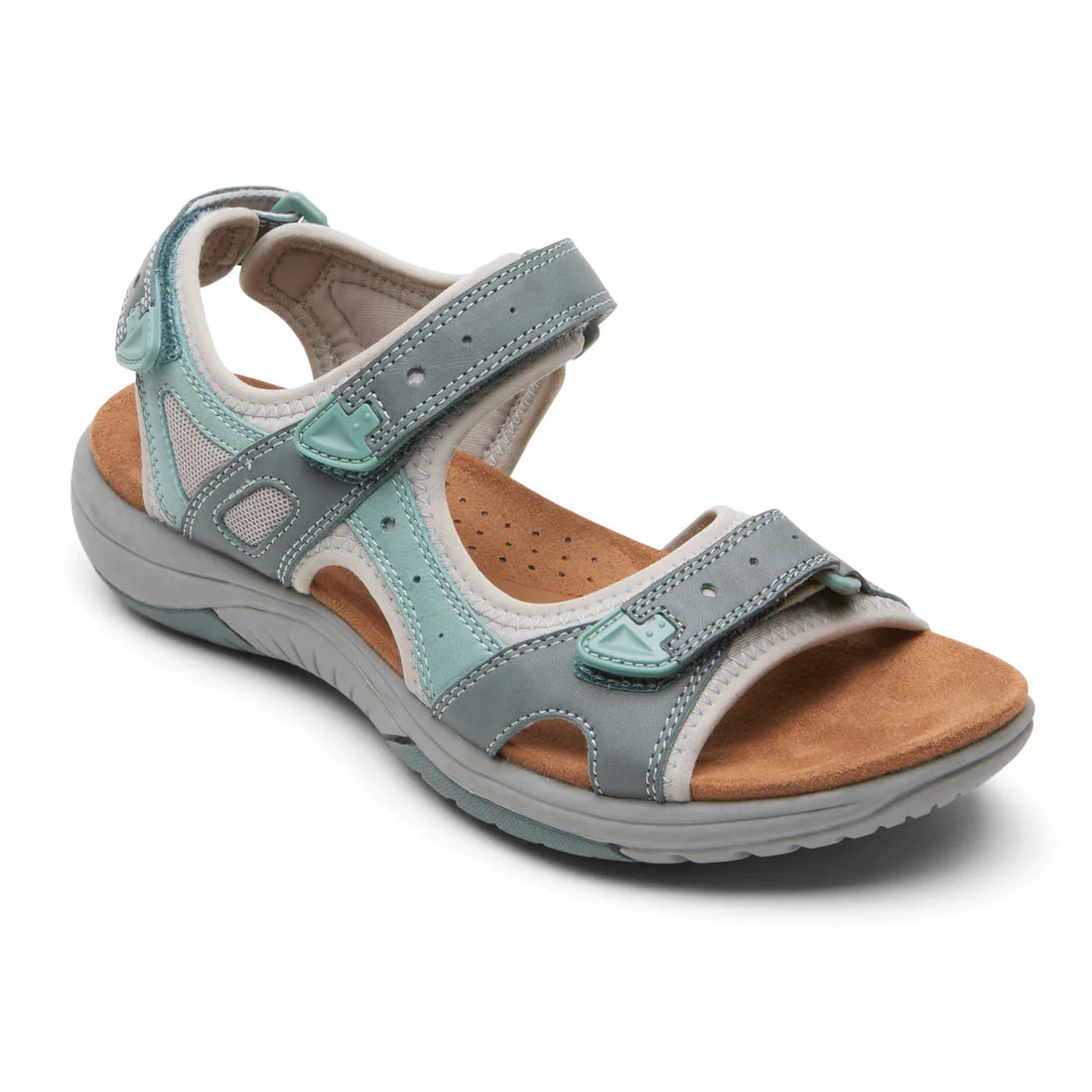 Cobb Hill, Fiona Adjustable Sandal, Women, Blue