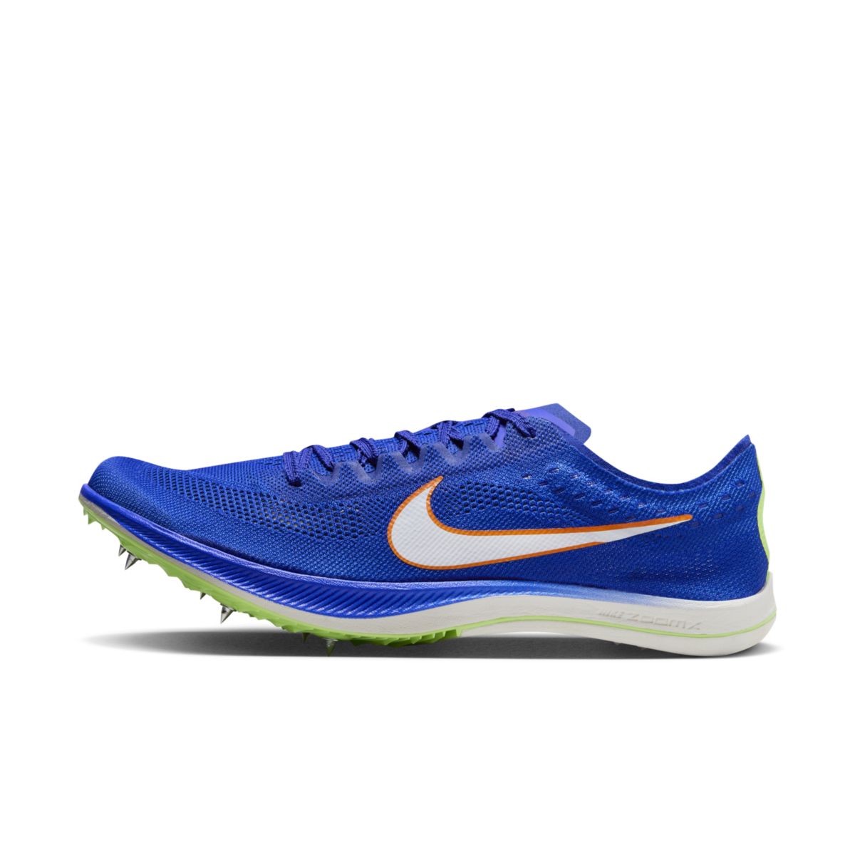 Nike, ZoomX Dragonfly, Unisex, Racer Blue/Safety Orange/Lime Blast/White (400)