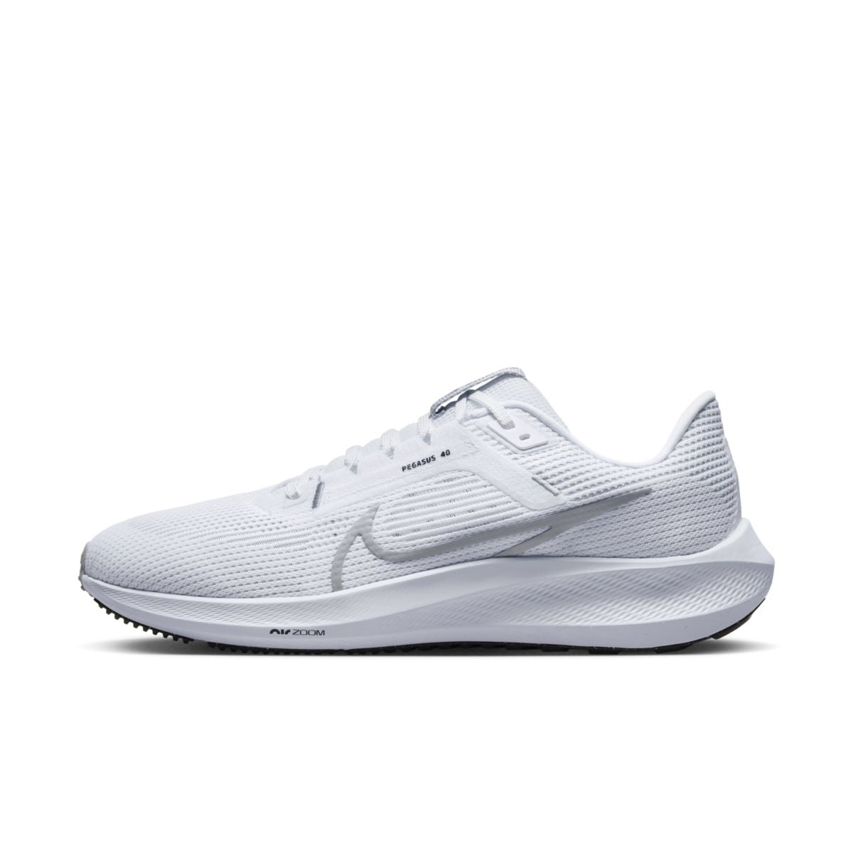 Nike, Pegasus 40, Men, White/Wolf Grey-Black-Photon Dust (102)