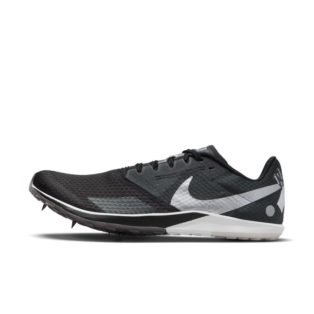 Nike, Nike Zoom Rival XC 6, Unisex, Black/White-DK Smoke Grey-Metallic (001)
