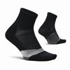 Feetures, Elite Light Cushion Quarter, Unisex, Black (2)