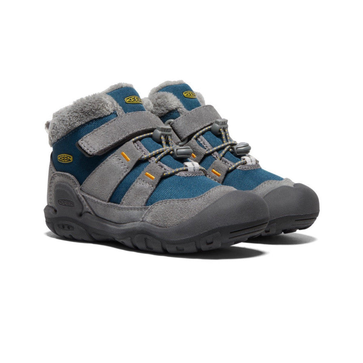 KEEN, Knotch Chukka, Kids, Steel Grey/Blue Wing Teal