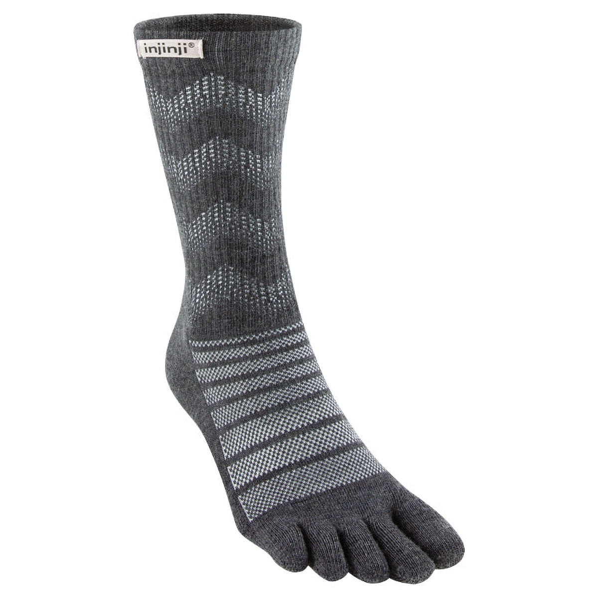 Injinji, Outdoor Midweight Crew, Men, Slate