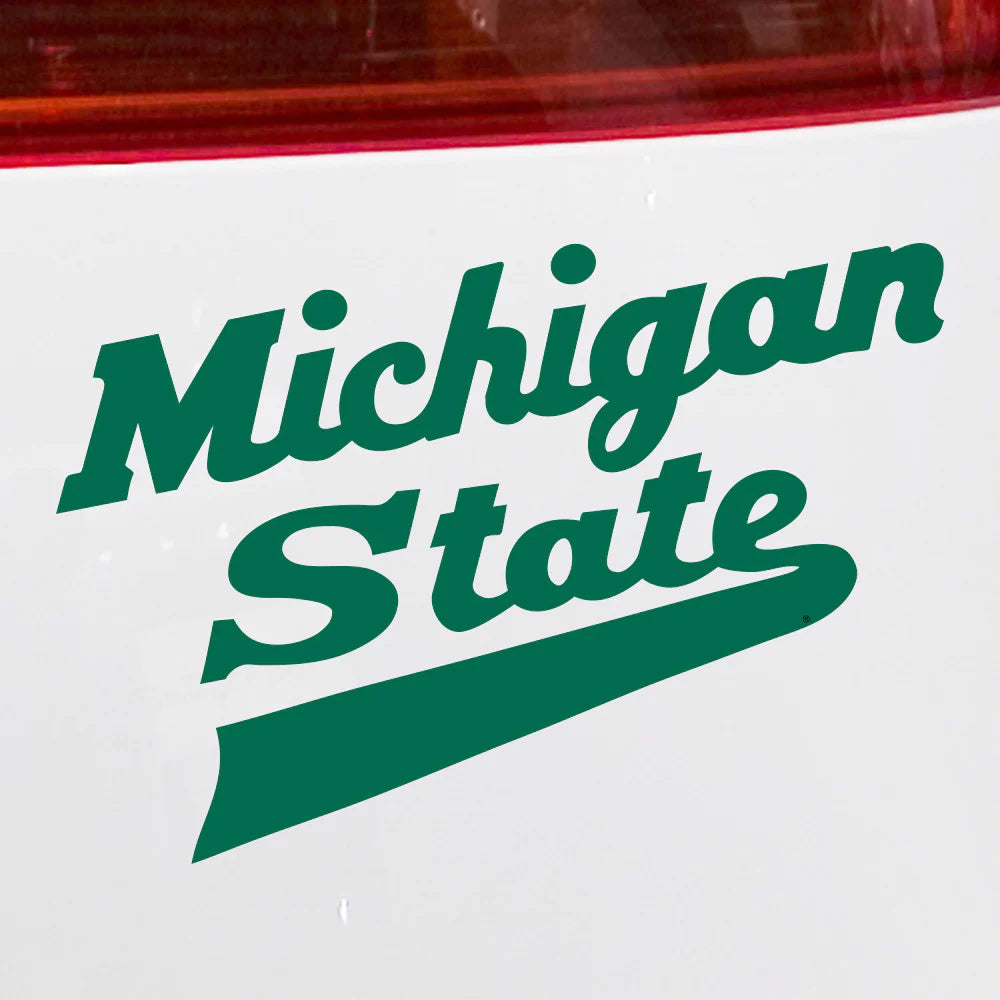 MSU Hockey Logo Car Decal