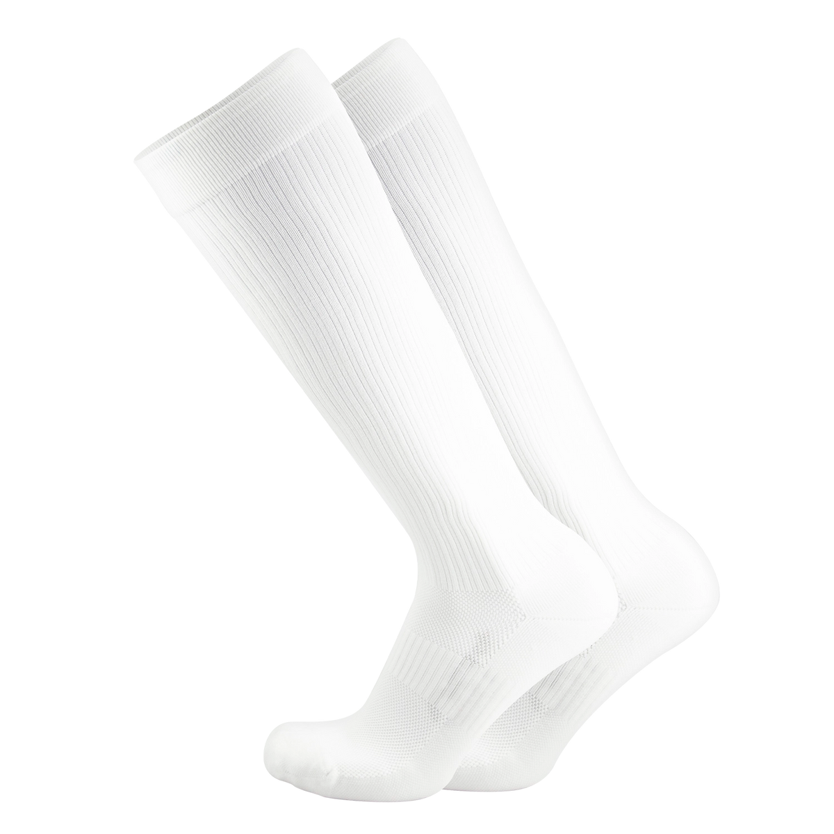 Os1st, TS5 Travel OTC Socks, Unisex, White