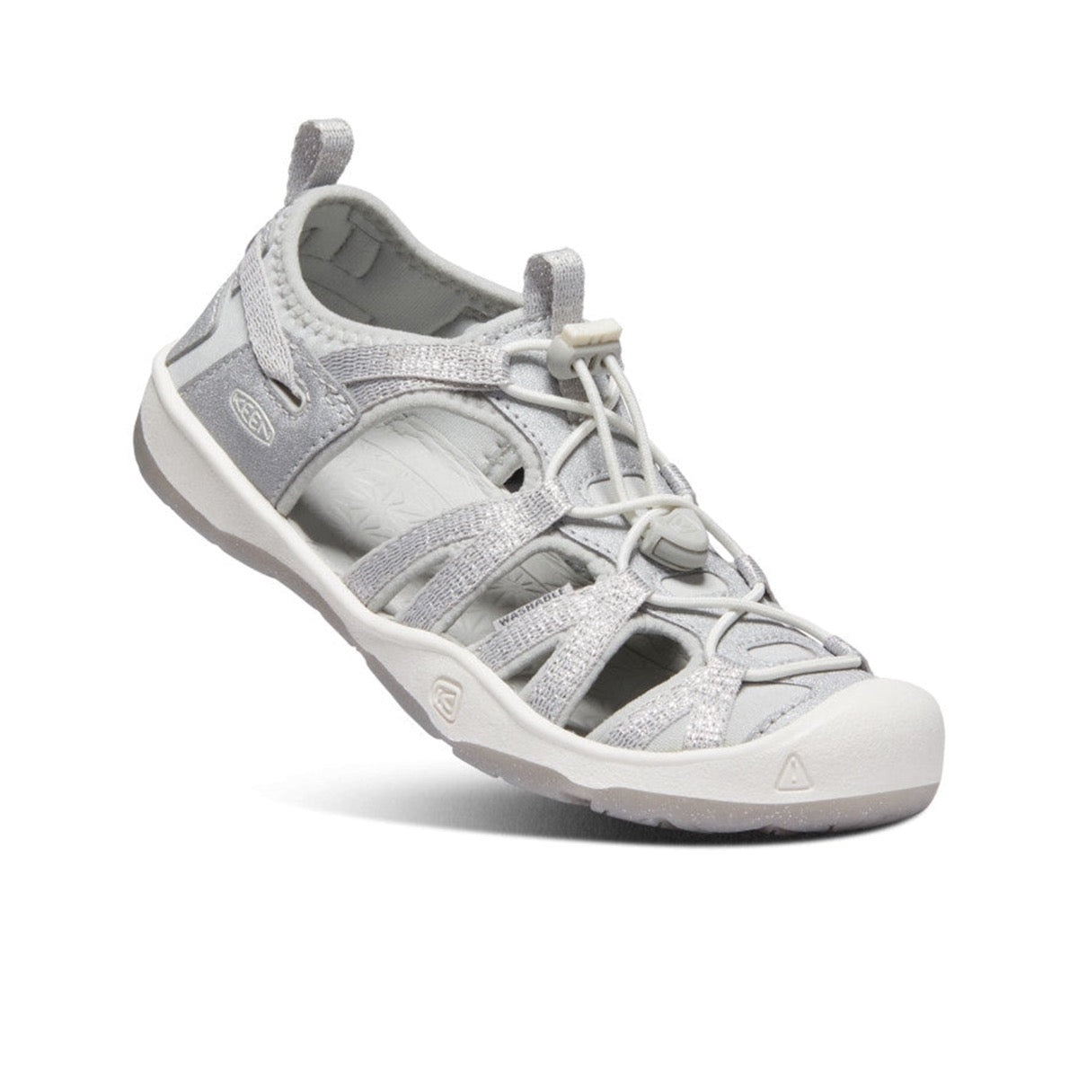 Keen, Moxie Sandal, Kids, Silver