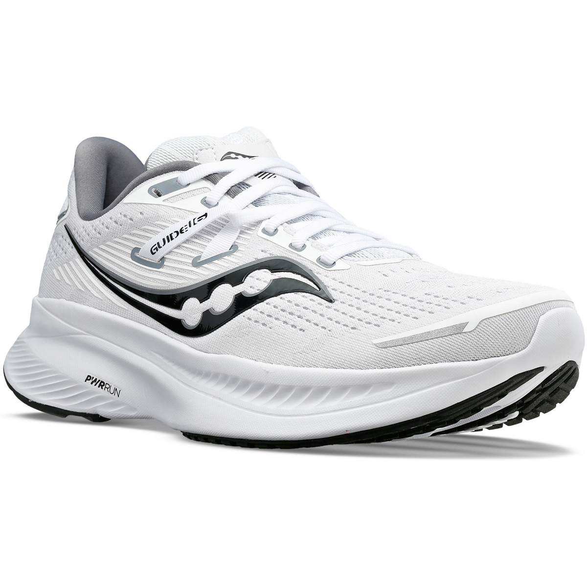 Saucony, Guide 16, Women, White/Black (11)