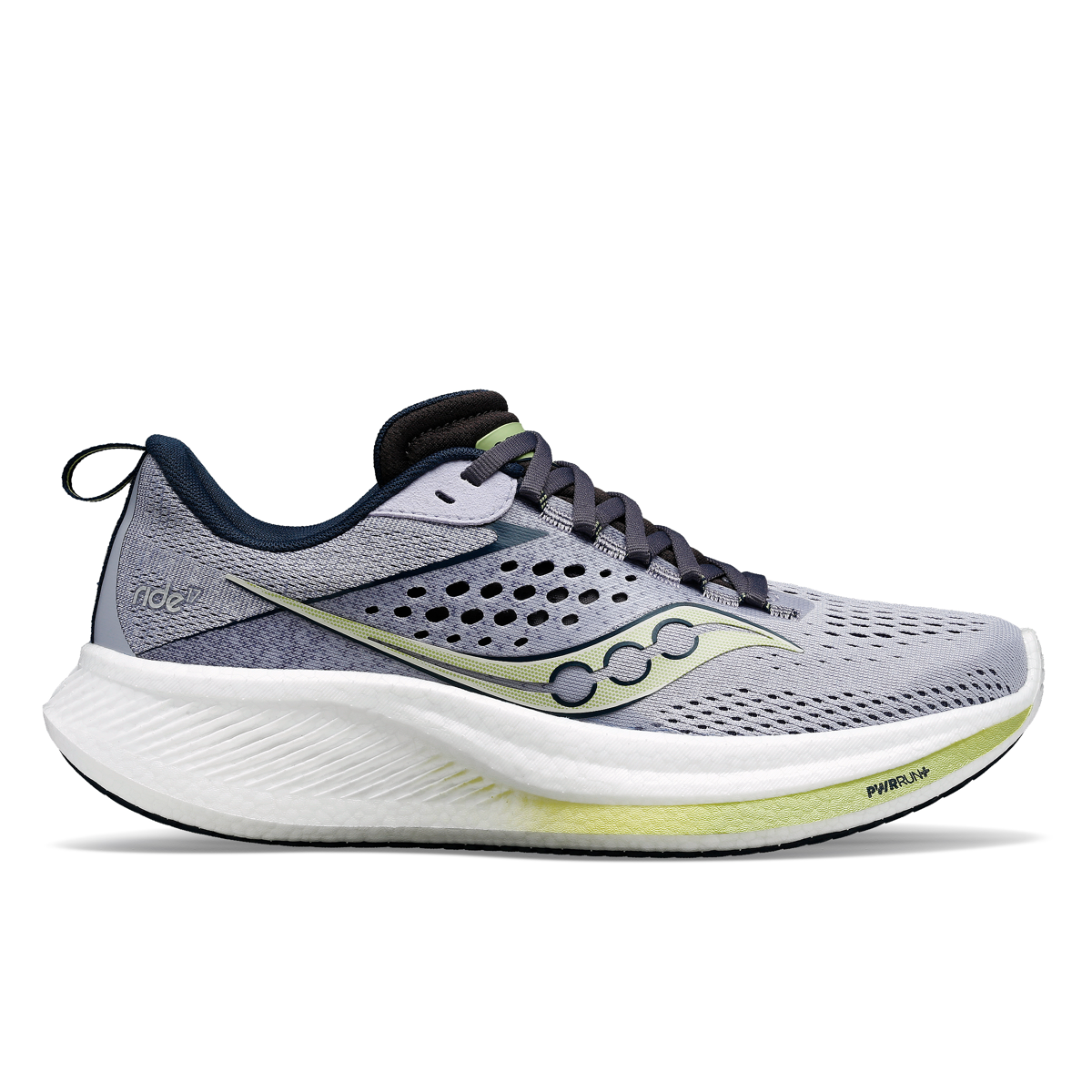 Saucony, Ride 17, Women's, Iris/Navy