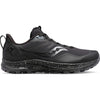 Saucony, MEN'S PEREGRINE ICE+ 3, black and charcoal