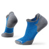 Smartwool, Run Targeted Cushion Low Ankle Socks, Unisex, Laguna Blue (J96)