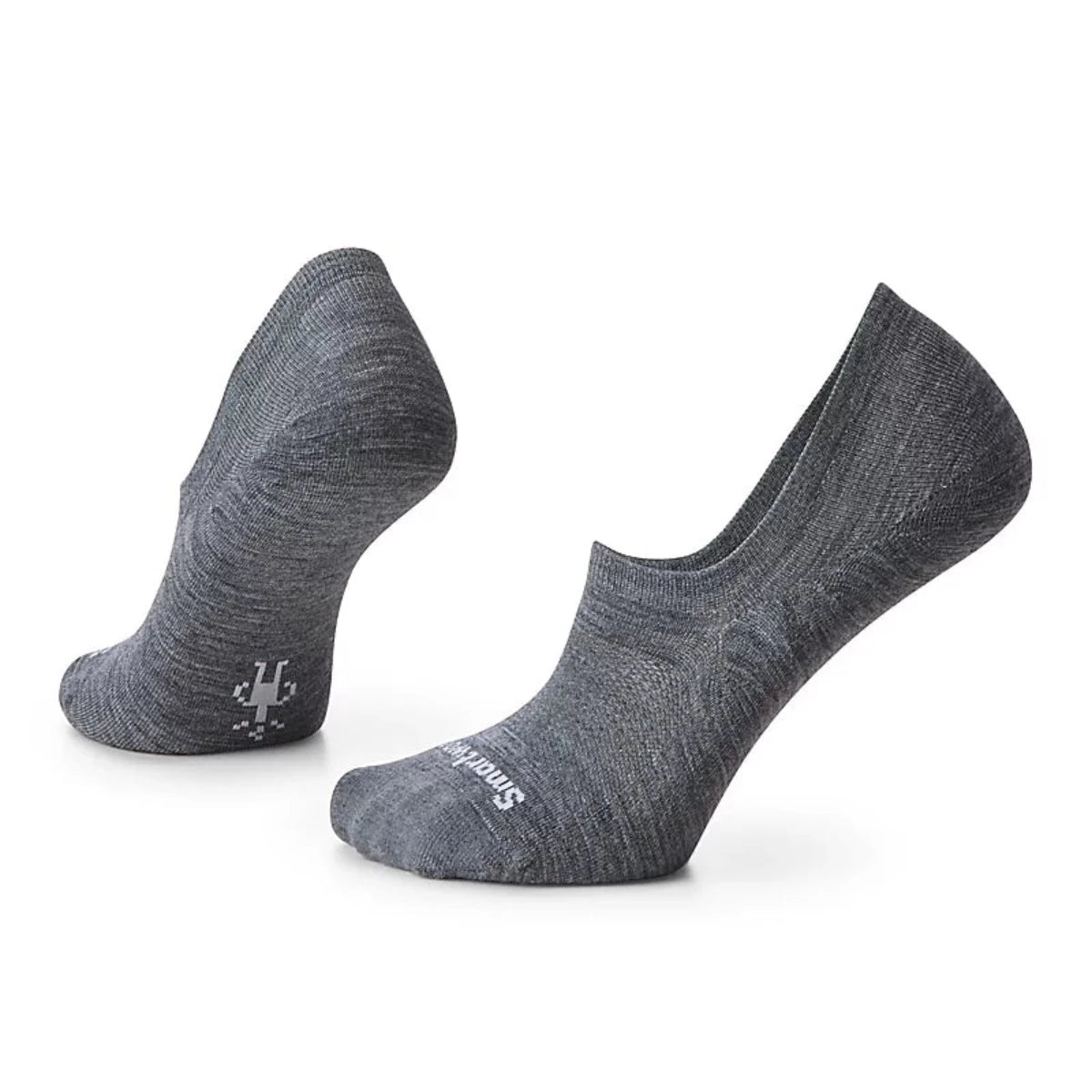 Smartwool, Everyday No Show Zero Cushion Socks, Unisex, Medium Grey (052)
