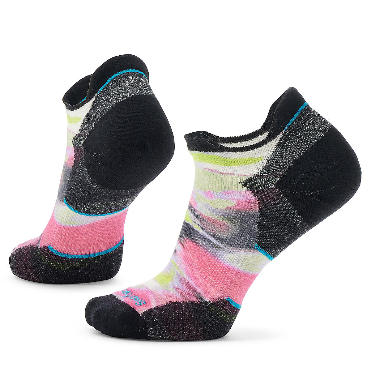 Smartwool, Run Targeted Cushion Low Ankle Socks, Women's, Power Pink