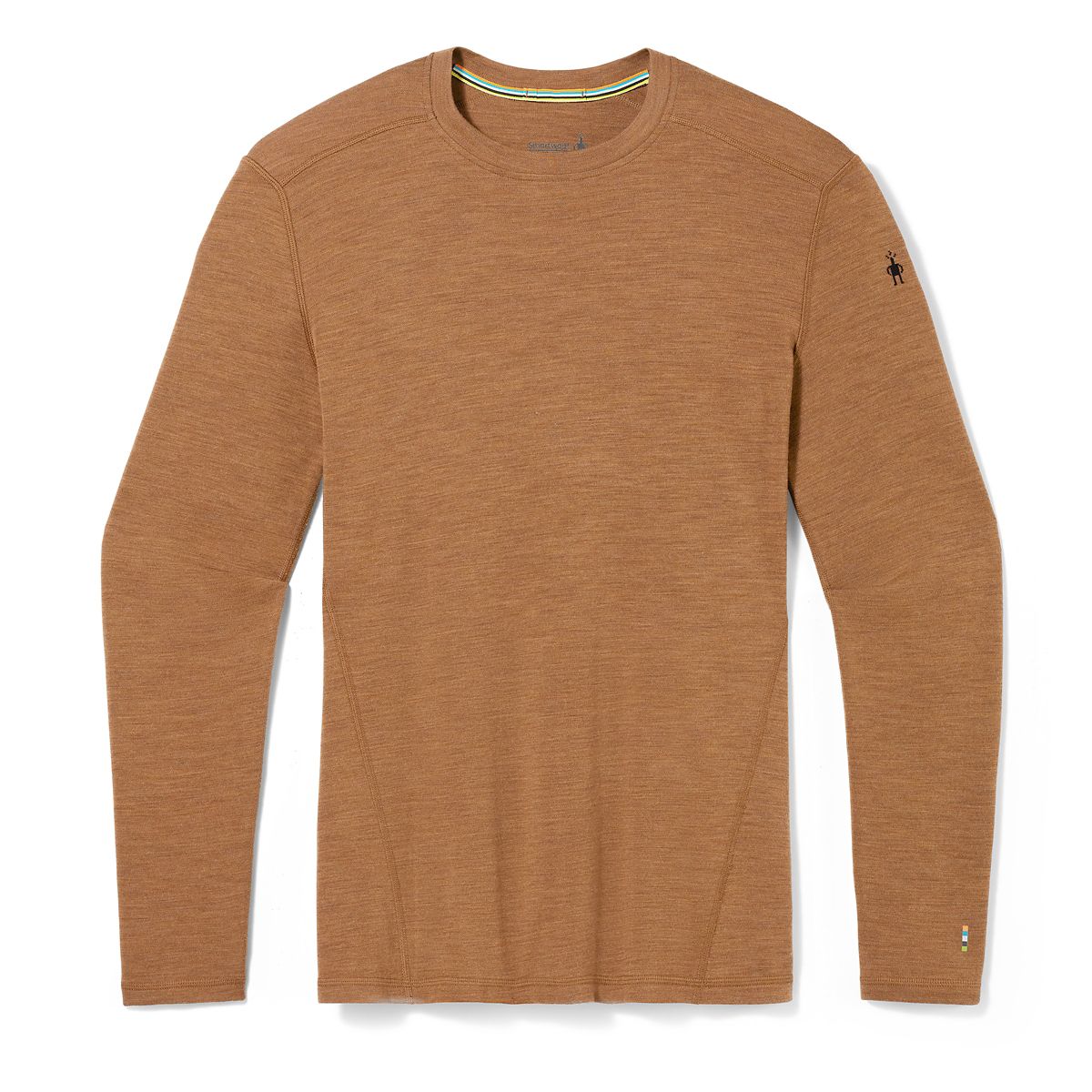 Smartwool, Classic Thermal Merino Base Layer Crew, Men, Fox Brown Heather