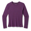 Smartwool, Classic Thermal Merino Base Layer Crew, Women, Purple Iris Heather (M07)