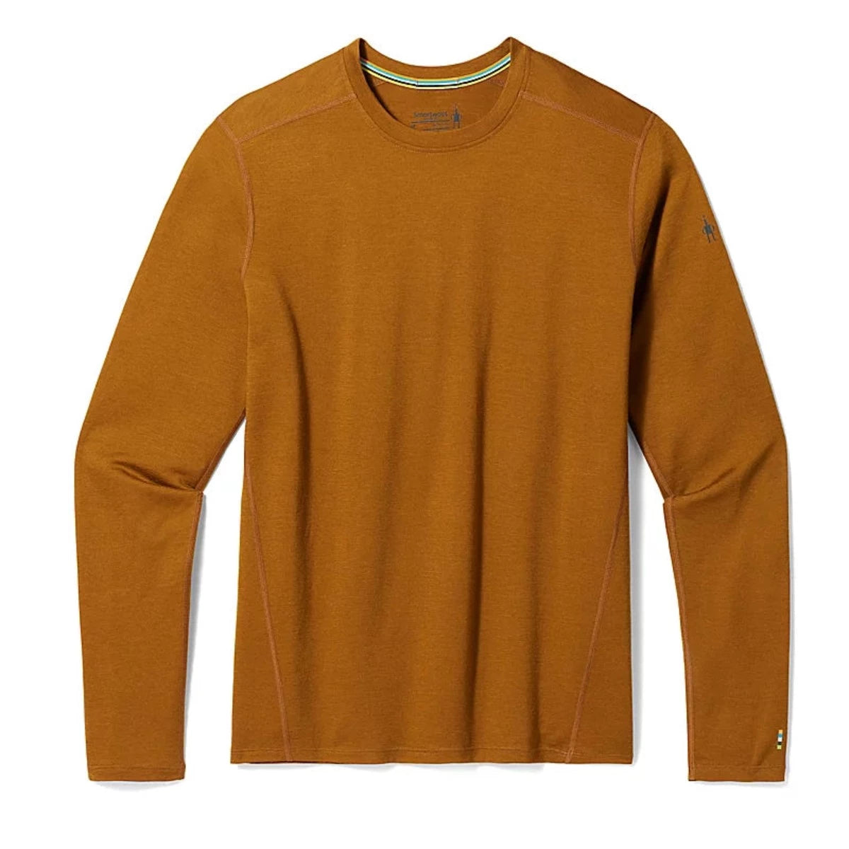 Smartwool, Classic All-Season Merino Base Layer Long Sleeve, Men, Fox Brown (L40)