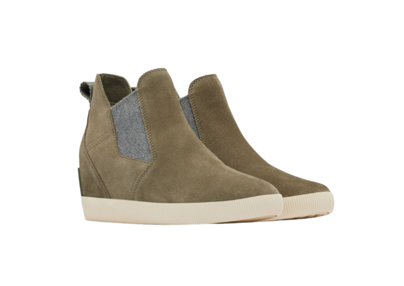Out N' About Slip-On Wedge Bootie