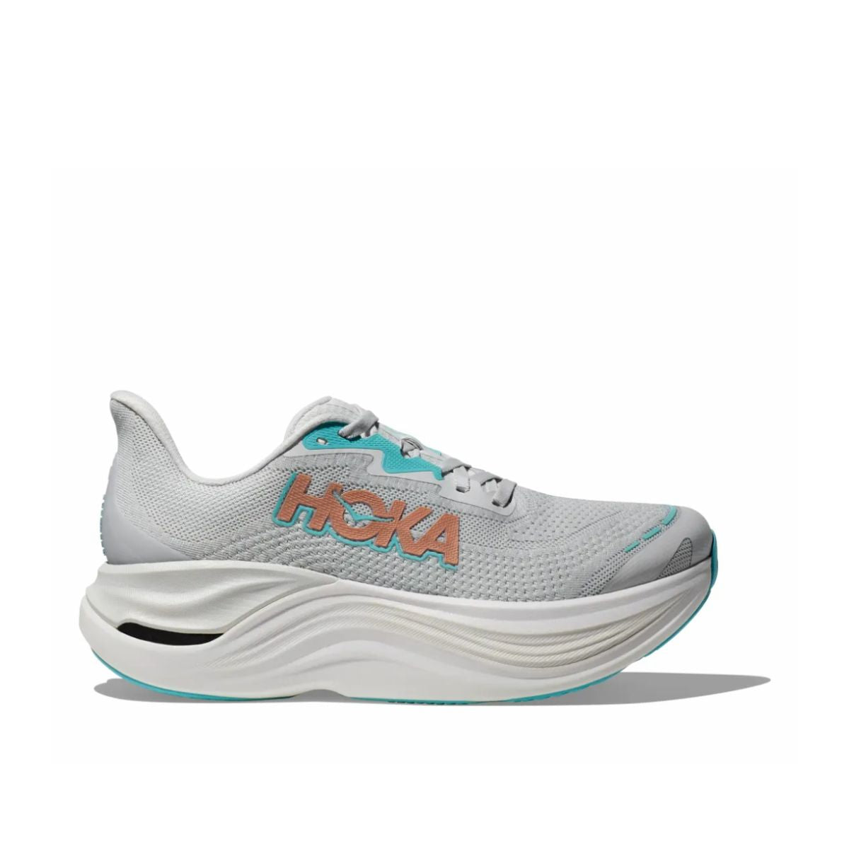 HOKA, Skyward X, Women's, Cosmic Grey/Rose Gold