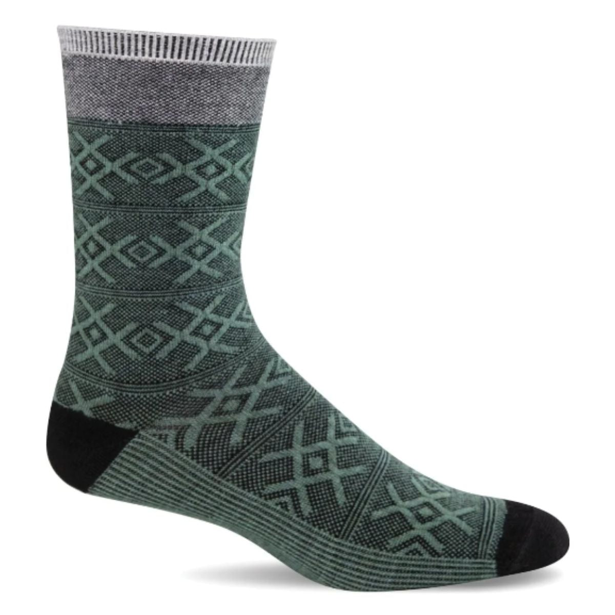 Sockwell, Cabin Therapy Essential Comfort Socks, Men, Juniper