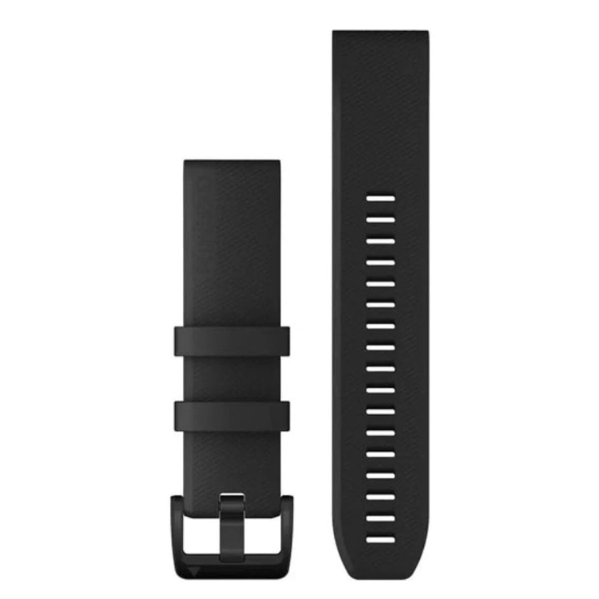 Garmin, QuickFit® 22 Watch Bands, Unisex, Black with Black Stainless Steel Hardware
