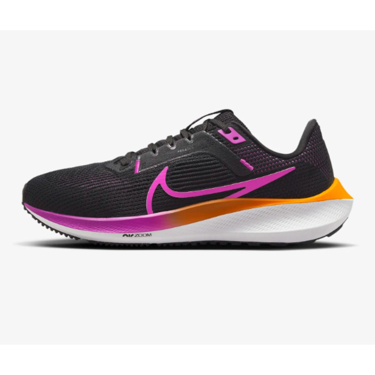 Nike, Pegasus 40, Women's, Black/Hyper Violet