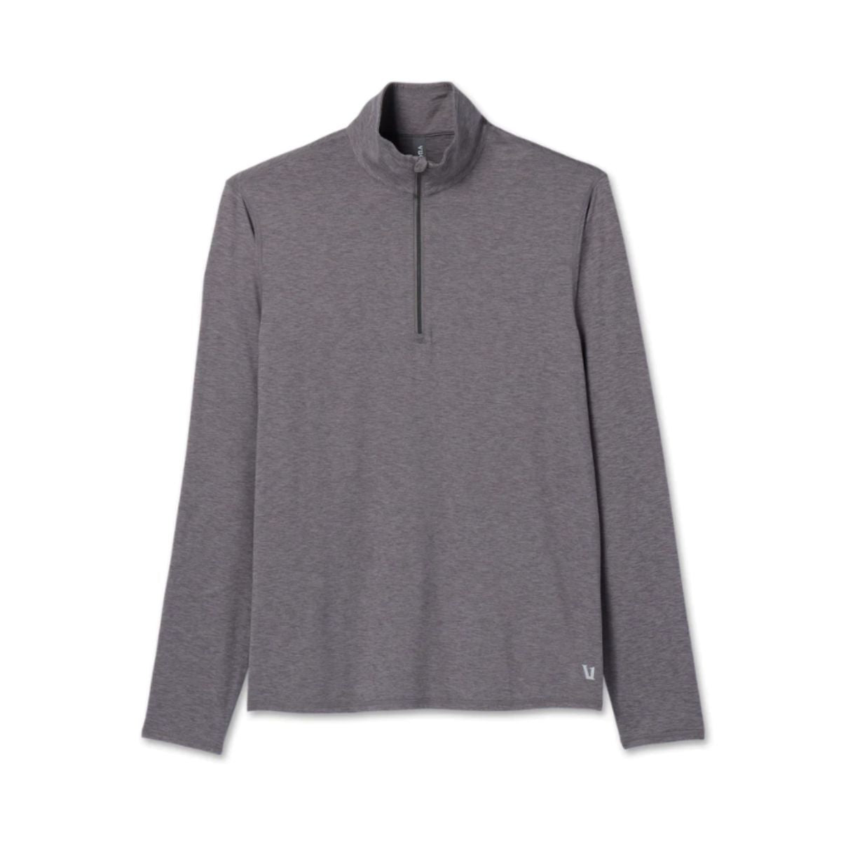 Vuori, Ease Performance 1/2 Zip 2.0, Men's, Zinc Heather