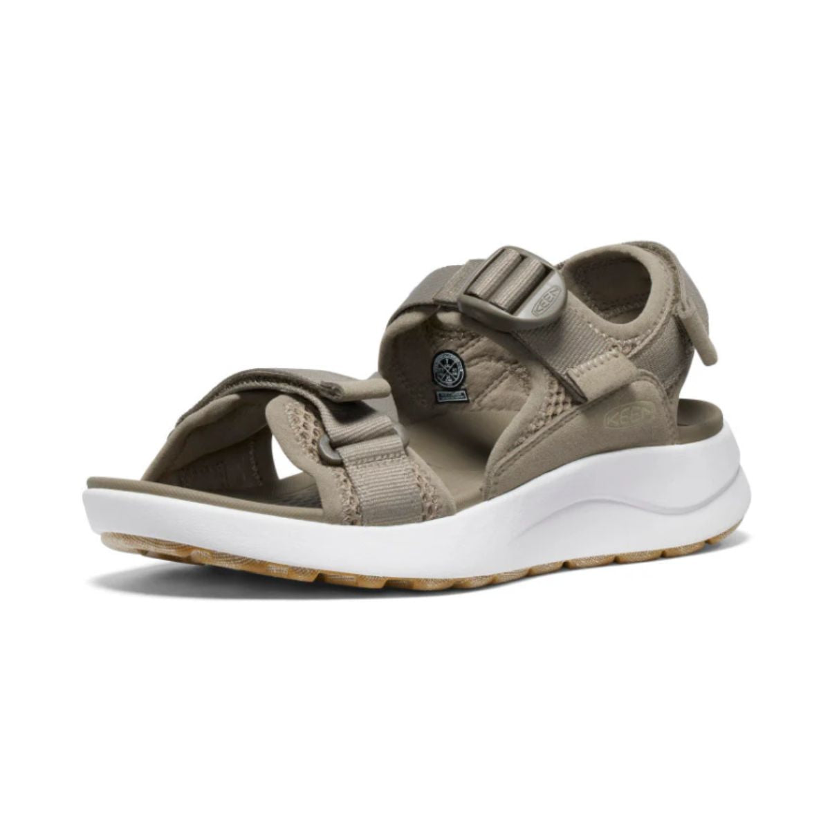 KEEN, Elle Sport Backstrap Sandal, Women's, Brindle/Star White